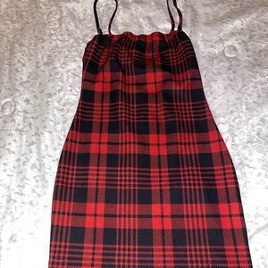 Plaid Mini Dress